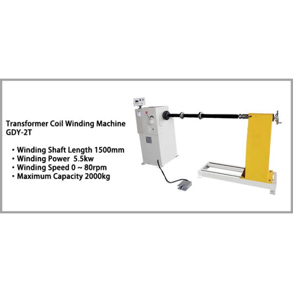 Semi Automatic Wire Winding Equipment Transformer Coil Winding Machine