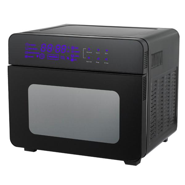 Air Fryer LED Display Oil Free Cooking Stainless Steel Kitchen Baking Oven Roaster 23L For Household