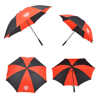 Small Promotional Golf Umbrella 120cm Diameter With Printed Logo