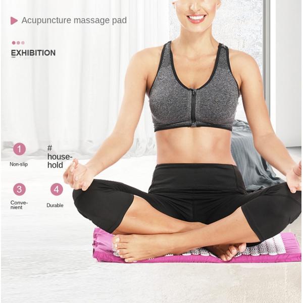 Циновка точечного массажа терапией Tearproof циновки йоги точечного массажа массажа Eco