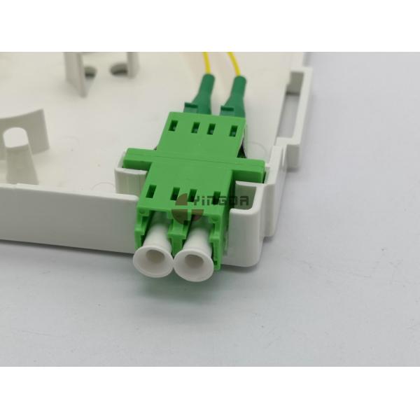 2 гаван пролом в стене IP54 крытое ABS+PC терминальной коробки оптического волокна LC/APC двухшпиндельный FTTH