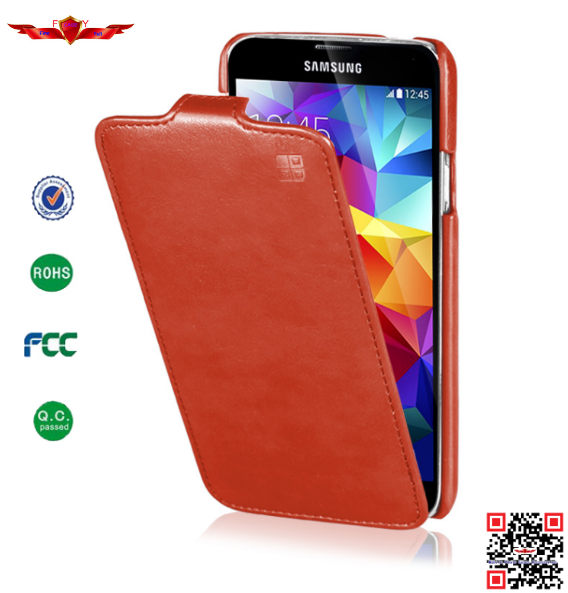 New 100% Quality Guaranteed PU Flip Leather Cover Cases For Samsung Galaxy S5 Multi Color