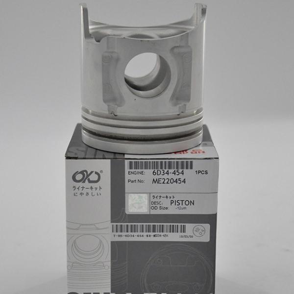 Elevator Mitsubishi Spare Parts Engine Piston 6d34-454 Corrosion Resistance