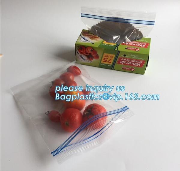 packing clear k bag transparent custom printed zipper bags plastic k bag, transparent custom printed zip