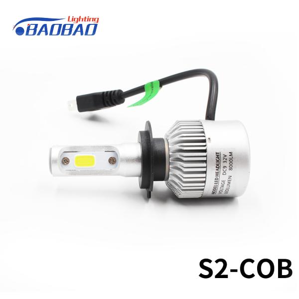 S2 40W 8000LUMEN COB Car LED headlight