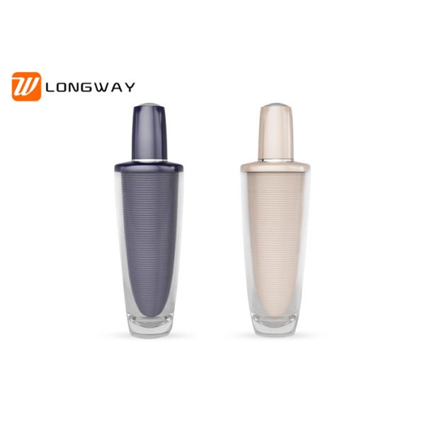 Emulsion Packaging Plastic Cosmetic Bottles Round Shape 100g Recycled