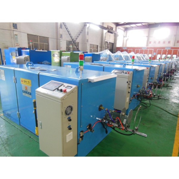 Tiny Copper Wire Twisting Machine Sky Blue Shaft Dia 400mm Bobbin Equipment
