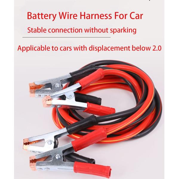 соединительные кабели батареи антифриза 1000A связывают проволокой проводку для спасения автомобиля