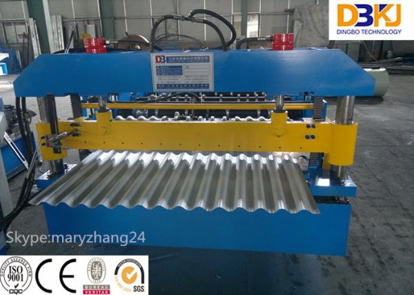 Corrugated Roll Forming Machine Forging Steel 18 Groups Rollers For Transportation
