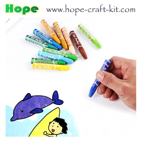 Non-toxic 8 , 12, 24,  48 Colors Oil Paint Sticks Washable Water soluable for Kids Stationery Painting Supplies OEM ODM
