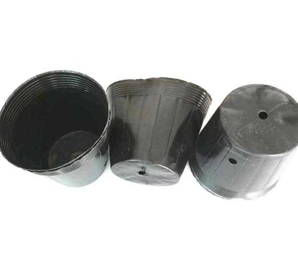 Manufactory custom design soft PS PVC plastic 1 gallon pots for tree flower seedlings