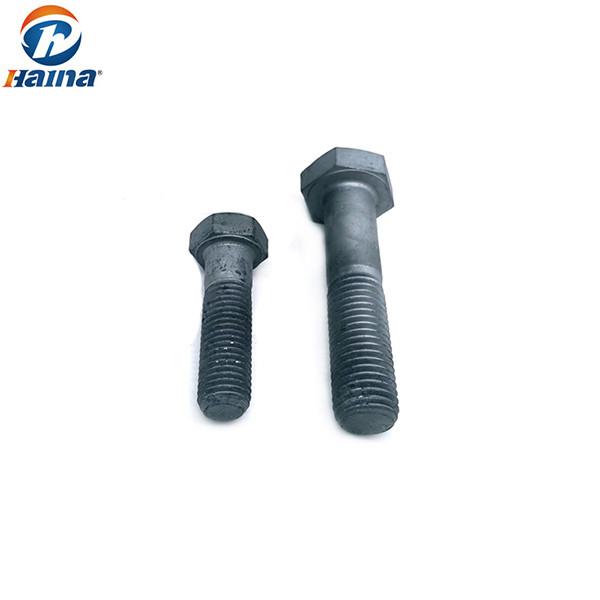 ASTM A394 / A325 Hex Socket Head Bolt Zinc Plated Surface 2 Inch Length