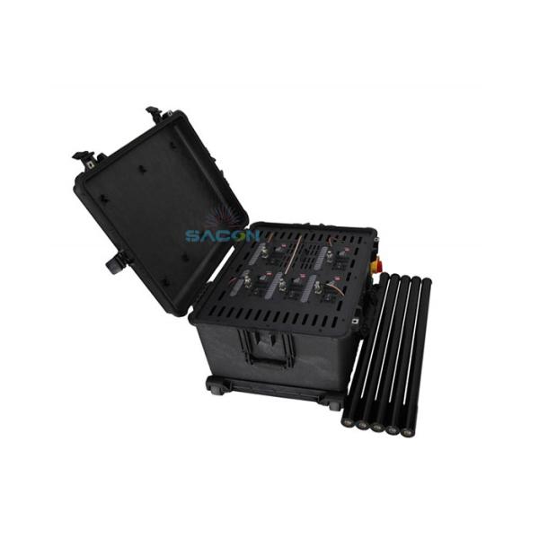 Профессиональный 3G 4G Wimax радиочастотный блокировщик 5 полос для полиции военных