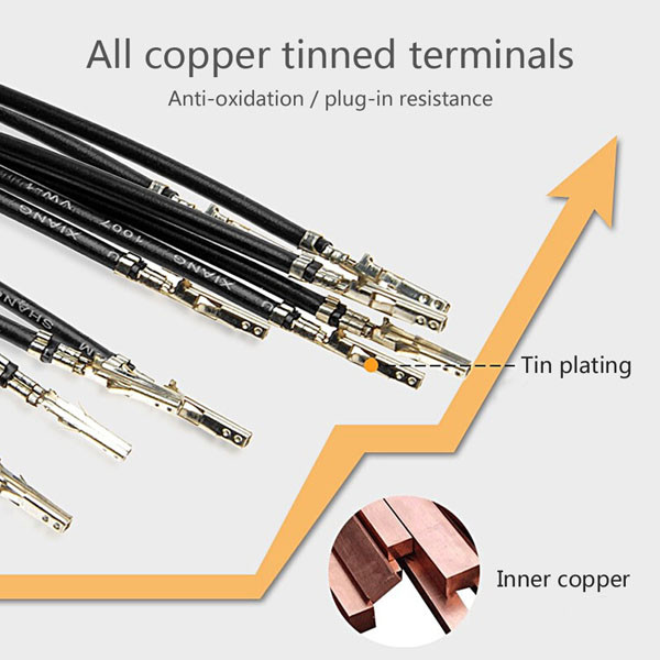 16AWG 6 Pin To 8 Pin PCIE Cable For GPU PSU Breakout Board 50CM Length