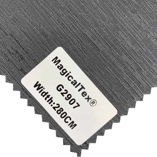 Home Sunshade Polyester Roller Blind Semi Blackout Fabrics 180g