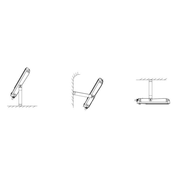 High Power LED Flood Light Projector 500W 300W IP66 Waterproof For Sports Field Stadium