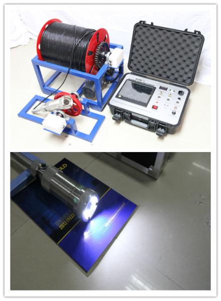 Downhole Inspeciton Camera 100m to 2000m Depth Borehole Well Video Colour Camera Centeral and Side View