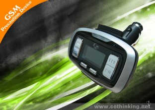 GY001 Built-in Sound Pressure Sensor 500mAh Li-battery GPS Vehicle Monitor With MP3 Player