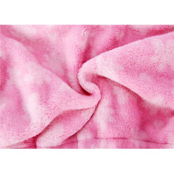 Warm Comfortable Baby Hooded Bathrobe , Coral Fleece Baby Towelling Robe