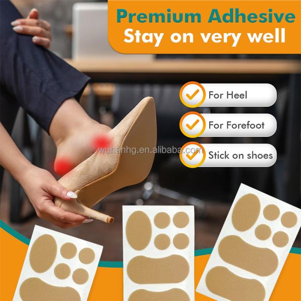 Anti Wear Self Adhesive Heel Protector Tape PE Foam Foot Care Stickers