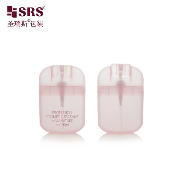 PWU006 20ML 30ML Injection Custom Semi-Transparent Card Shape Spray Bottle With Fine Mist