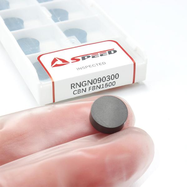 Полировка PCD CBN Insert RNGN120400 в шестиугольной форме с картонной упаковкой