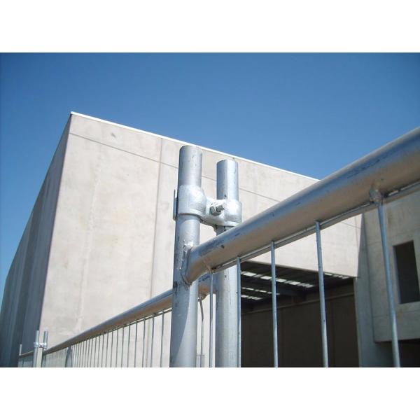 240 X 210cm Galvanized Chain Link Fence Panels Construction Q235 Steel Materials
