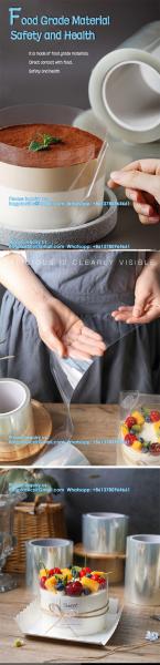 Kitchen Tools Bakeware Decoration Mousse Cake Decoration Tools Baking Desserts Cake Surround Cake Collar Wrap