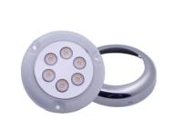 IP68 Waterproof a abóbada de aço inoxidável de 316 luzes do disco do diodo emissor de luz para o barco marinho