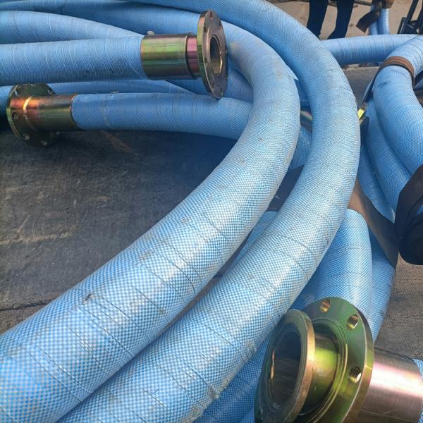 8 pulgadas manguera de descarga de agua coloca el lavavajillas plano manguera de la bomba de goma Camlock