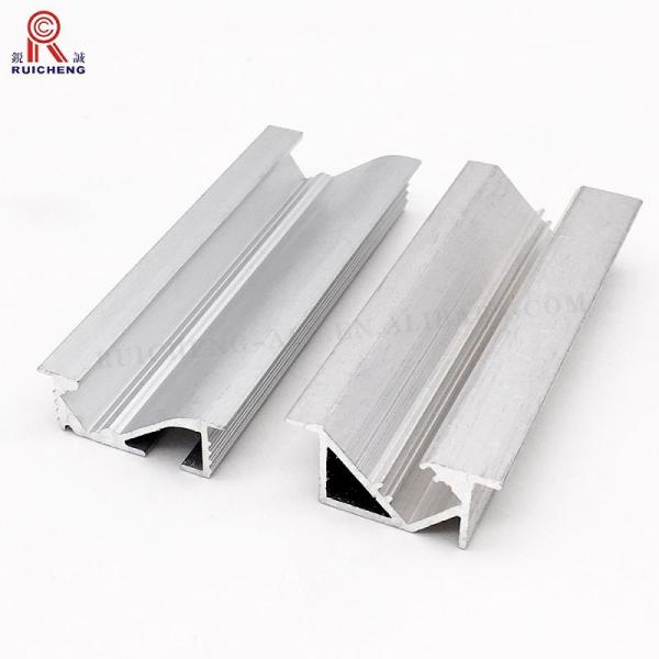 Decorative Aluminum Mounting Channel For Flexible Strip Lights 8.5mm Height