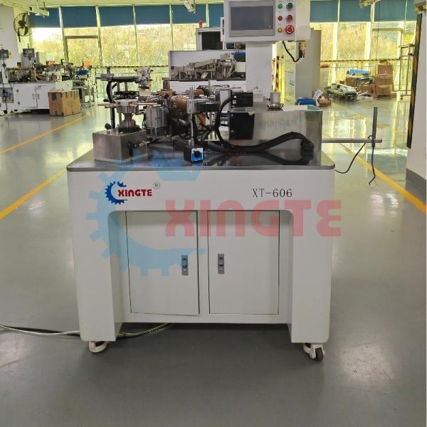 Máquina de enrolamento automático de bobina de voz de alta capacidade com controlador PLC de seis fendões