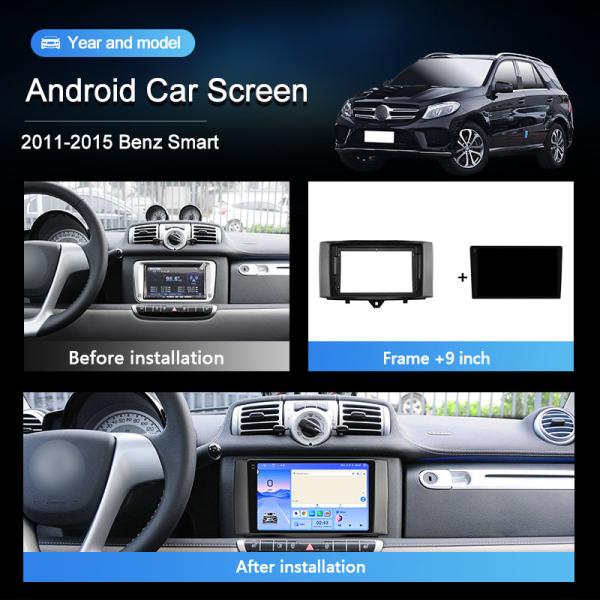 Wholesale Price 9Inch Car Android Stereo Radio Navigation for Benz Smart 2011-2015