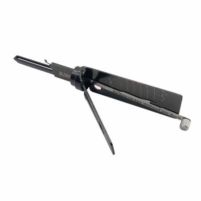 AKK Tools Yale-6 6 épingles de verrouillage pick 2-IN-1 Choisir pour l' outil de verrouillage de porte Yale