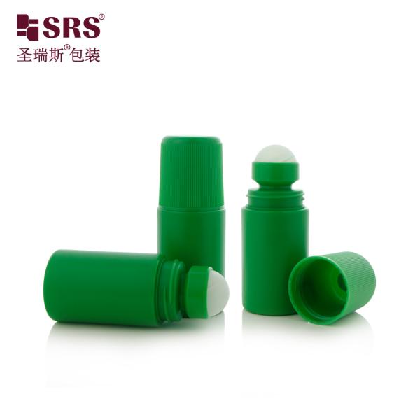 RPPC-60ML Customization PP PCR Recycled Plastic Roll On Antiperspirant Gel Applicator Bottle