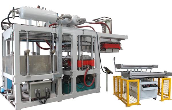 Cozinhe o equipamento 1500~15000Pcs/H do molde da polpa dos utensílios de mesa do Dishware da eletricidade