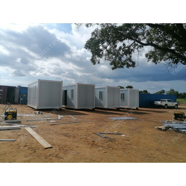 Rapid Deployment Temporary Construction Camp Container Sleeping Units Modular ODM