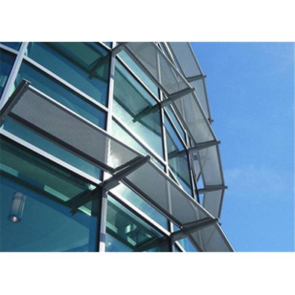 Декоративный алюминиевый навес пефорировал панели сетки 0.8mm толстое