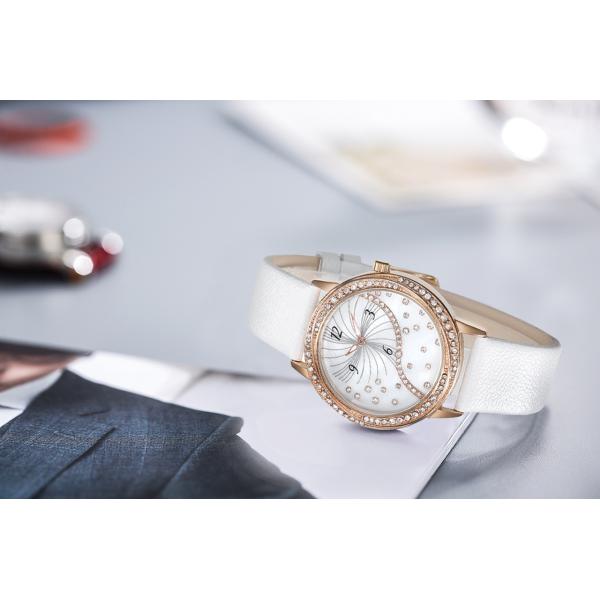 диапазон Genuinle дозора кварца кожаного ремня 10mm белый белый кожаный