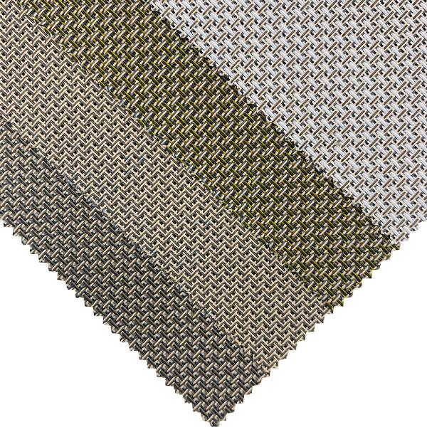 Sunetex Fire-proof Solar Screen Window Sunscreen Fabric 9% Openness For Roller Blinds