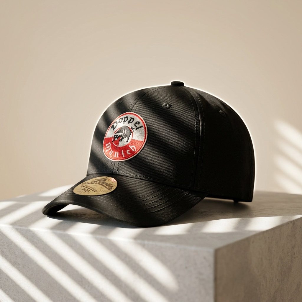 Linen Blend Six Panel Cap Natural Texture Cotton Custom Embroidery Logo Style