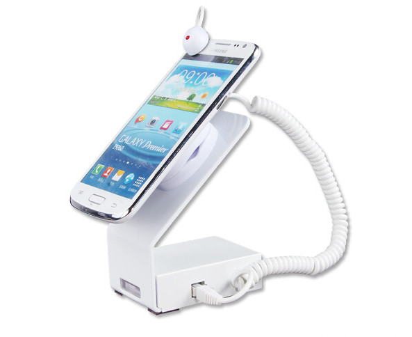 Smartphone anti-theft charging security alarming display stand-1497st