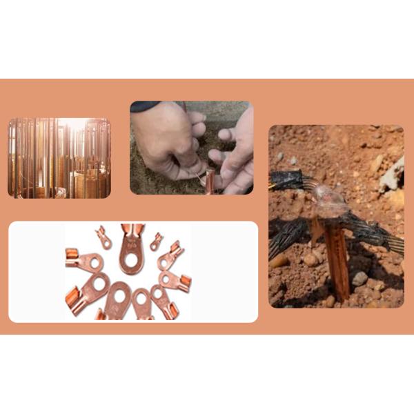 Solid Copper Rod Bare Pure Copper Round Rod Copper Bar Dia 8mm Brass Metal Rod 1/4