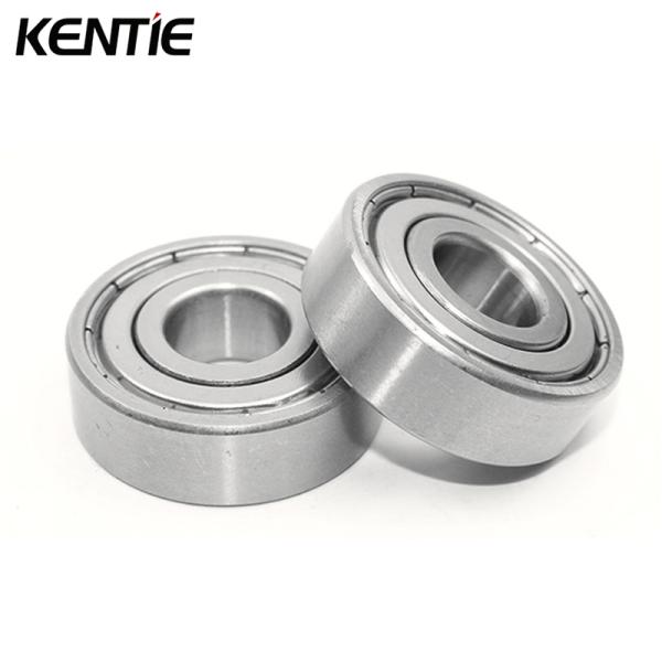 Chrome Steel Double Row Deep Groove Ball Bearings 6201ZZ 6201RS 12*32*10mm For Film Sealing Machine
