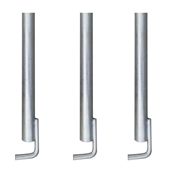 Temporary Scaffold Wall Ties Anchor Tube With Hooks For Ringlock Scaffold System