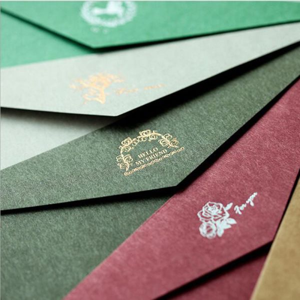 5x6 UV Printing Greeting Thank You Gift Card Envelopes Customized Logo