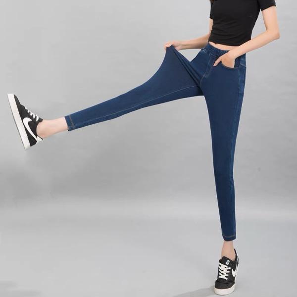 Jersey Knitted Denim Fabric For Shirt Pants Black Gray 190CM