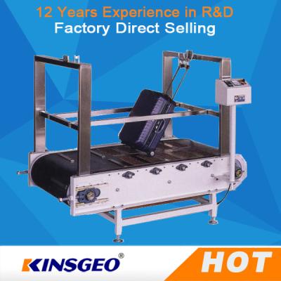 1φ、220V/50Hz Electronic Luggage Testing Machines , Wheeled Luggage Down The Stairs Tester