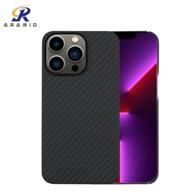 Shockproof Kevlar Aramid Fiber Carbon Phone Cover For iPhone 13 Pro Max