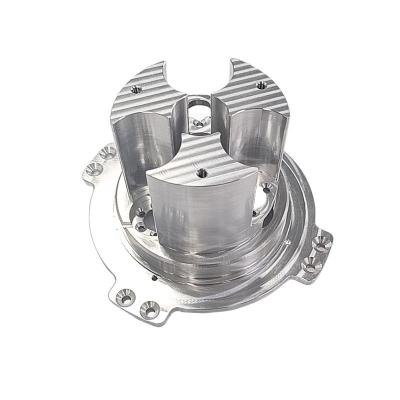 Parties d'usinage de précision CNC en aluminium plastique en acier inoxydable